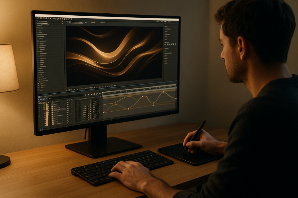 An image illustrating How to Create Luxury Promo Videos in After Effects The Practical Premium Workflow