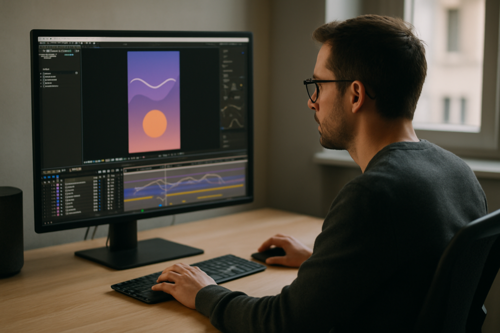 An image illustrating Motion Design for Instagram Reels: A Complete After Effects Workflow Tutorial