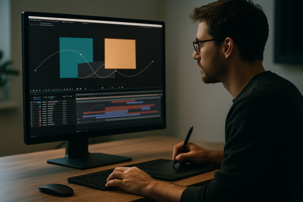 An image illustrating Motion Design Presets for Faster, Smarter After Effects Workflows