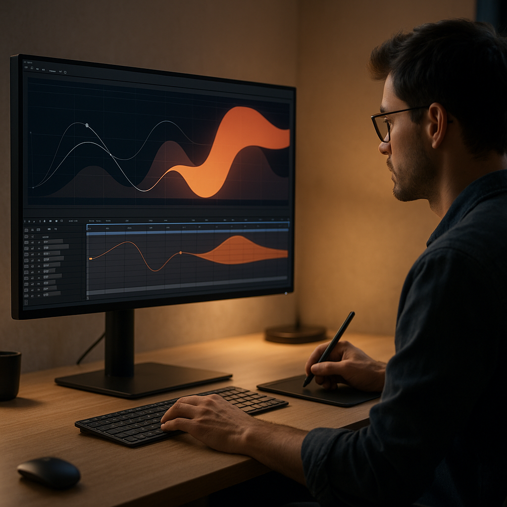 An image illustrating Satisfying Motion Design Workflows for Seamless Animation Loops in After Effects