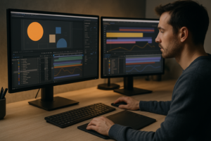 An image illustrating 2D Motion Graphics Best Practices for Professional After Effects Animation
