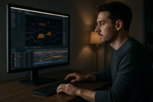 An image illustrating After Effects Overlays Tutorial for Editors and Motion Designers