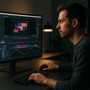 An image illustrating After Effects Template Customization Guide for Faster, Cleaner Edits