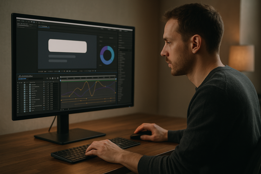 An image illustrating How to Animate Widgets in After Effects Like a Pro