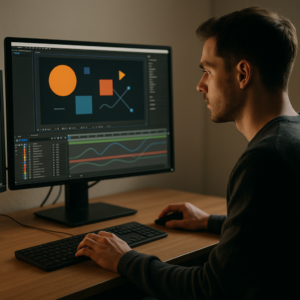 An image illustrating How to Build a 2D Motion Graphics Portfolio and Showreel That Actually Gets You Hired