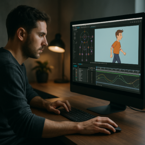 An image illustrating How To Create 2D Character Animation In After Effects Step By Step