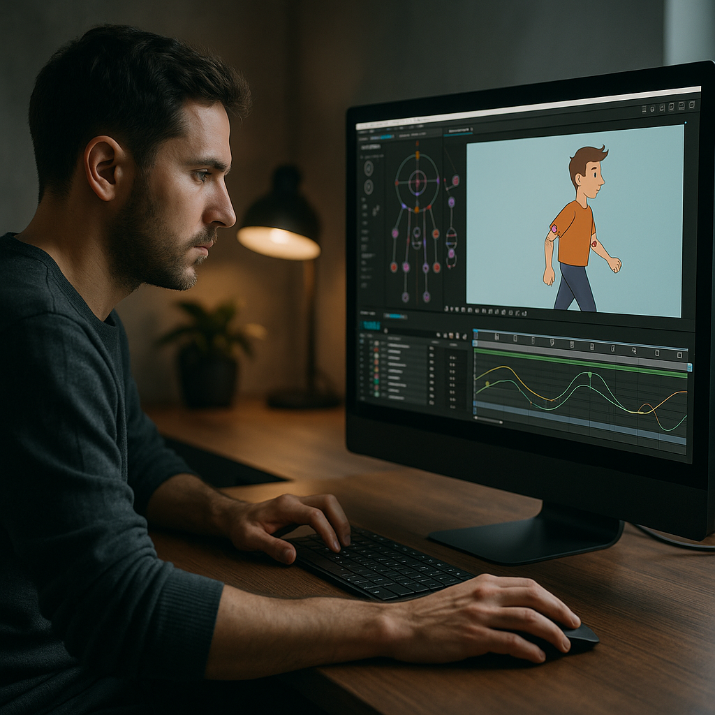 An image illustrating How To Create 2D Character Animation In After Effects Step By Step