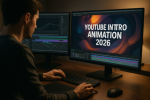 An image illustrating YouTube Intro Animation 2026 Guide for After Effects Creators