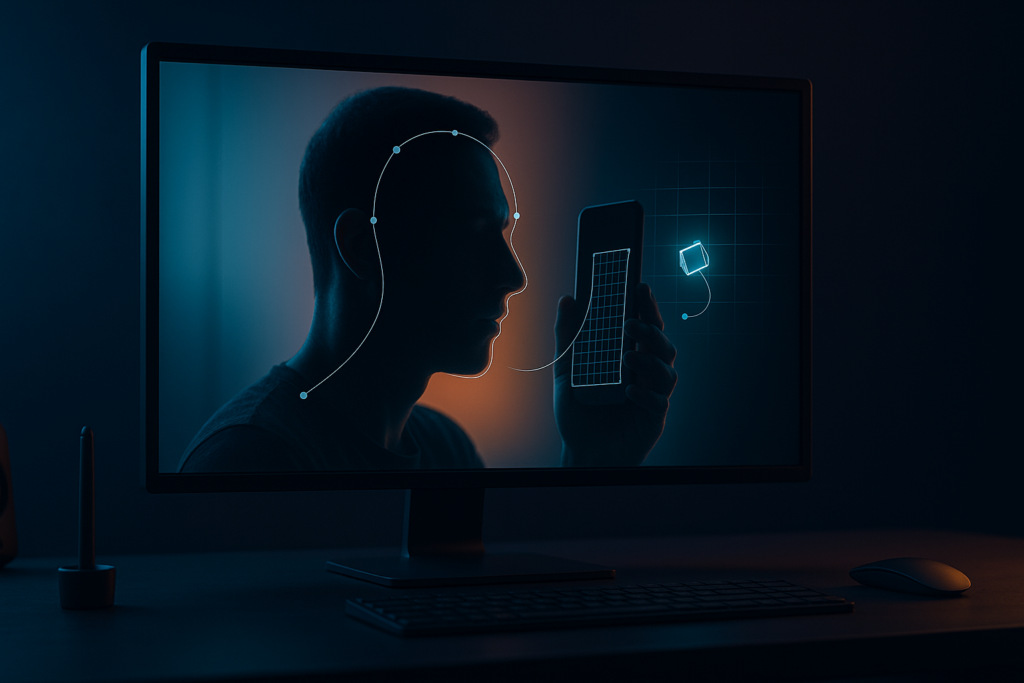 Screenshot illustrating mask tracking process in After Effects interface