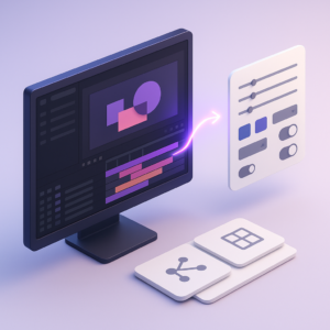 Essential Graphics panel interface in Adobe After Effects showing motion graphics template controls