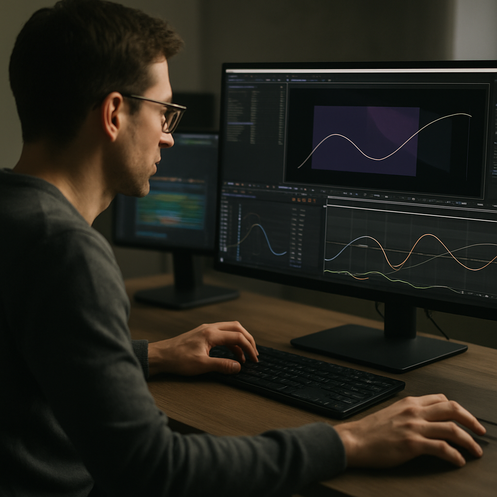 An image illustrating How to Use Graph Editor in After Effects for Smoother Motion