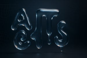 How to create a liquid text animation in after effects